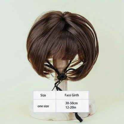 🎃HALLOWEEN SALE: SHORT HAIR WIG PET HEADBAND — FUNNY ACCESSORY FOR DOGS &amp; CATS!🎃