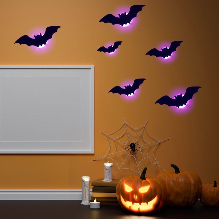 Halloween 3D Lighted LED Flashing Bats 🦇 | Buy 2 Get 1 FREE Limited Time Offer