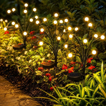 🐝✨8 LED Solar Powered Firefly Light - IPS65 Waterproof