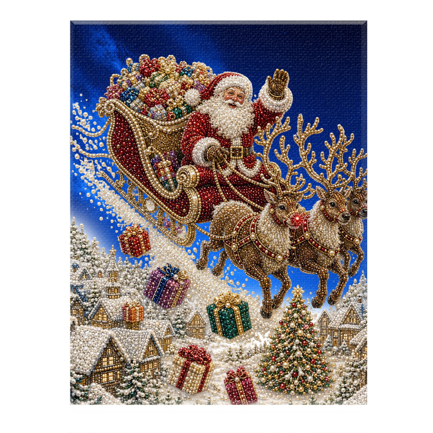 Festive Christmas Pearl Art DIY Kit