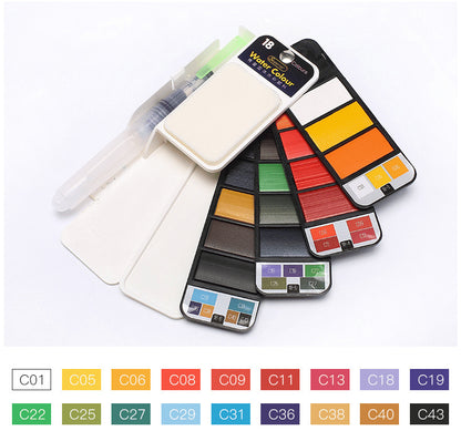 🎨Creativo™ | Watercolor Set Practical Watercolor Travel Set