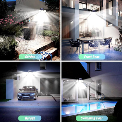 Smart Sensor Solar Outdoor Courtyard Wall Light
