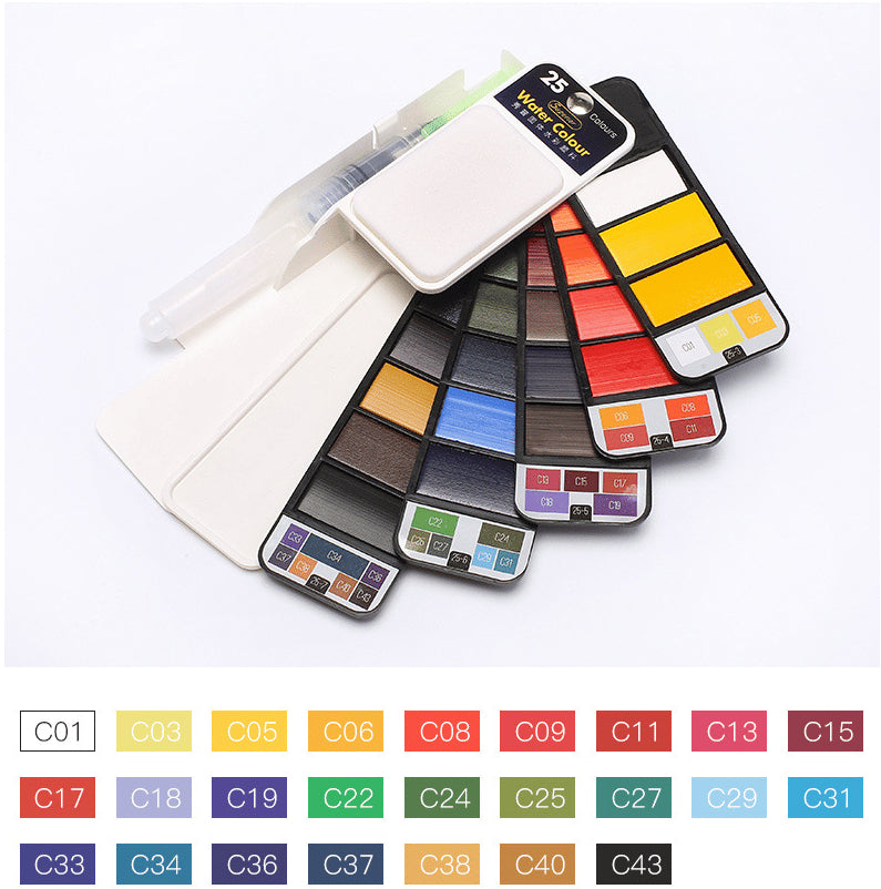 🎨Creativo™ | Watercolor Set Practical Watercolor Travel Set