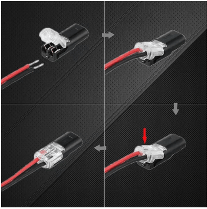 🏆 80K+ SOLD!⚡Flame-Retardant Locking Wire Quick Connectors