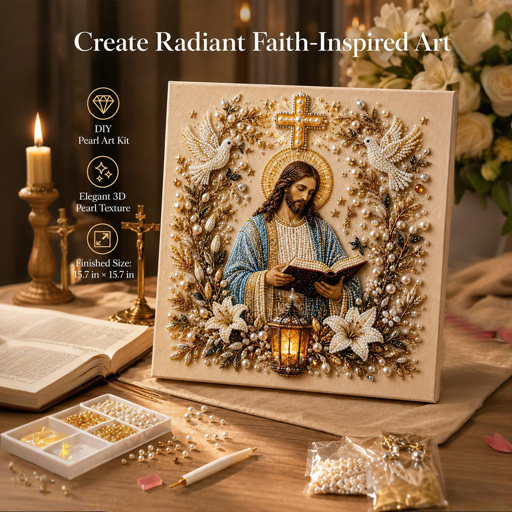 🙏Christian DIY Pearl Diamond Painting Art Kit