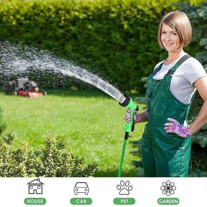 🏡Flexible Garden Water Hose w Spray Nozzle, Expanding Expandable Hose for Easy Outdoor Watering