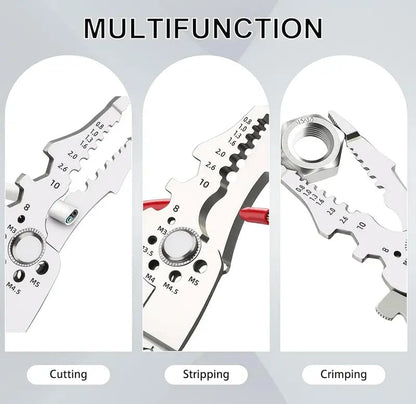 ⚙️Universal Quick Lever Electrical Wire Connectors (24-12 AWG) Assortment (50/100Pcs) + Wire Stripper