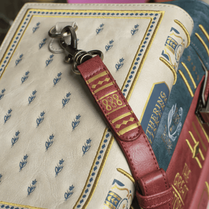 📚 Vintage Stacked Book Novelty Handbag