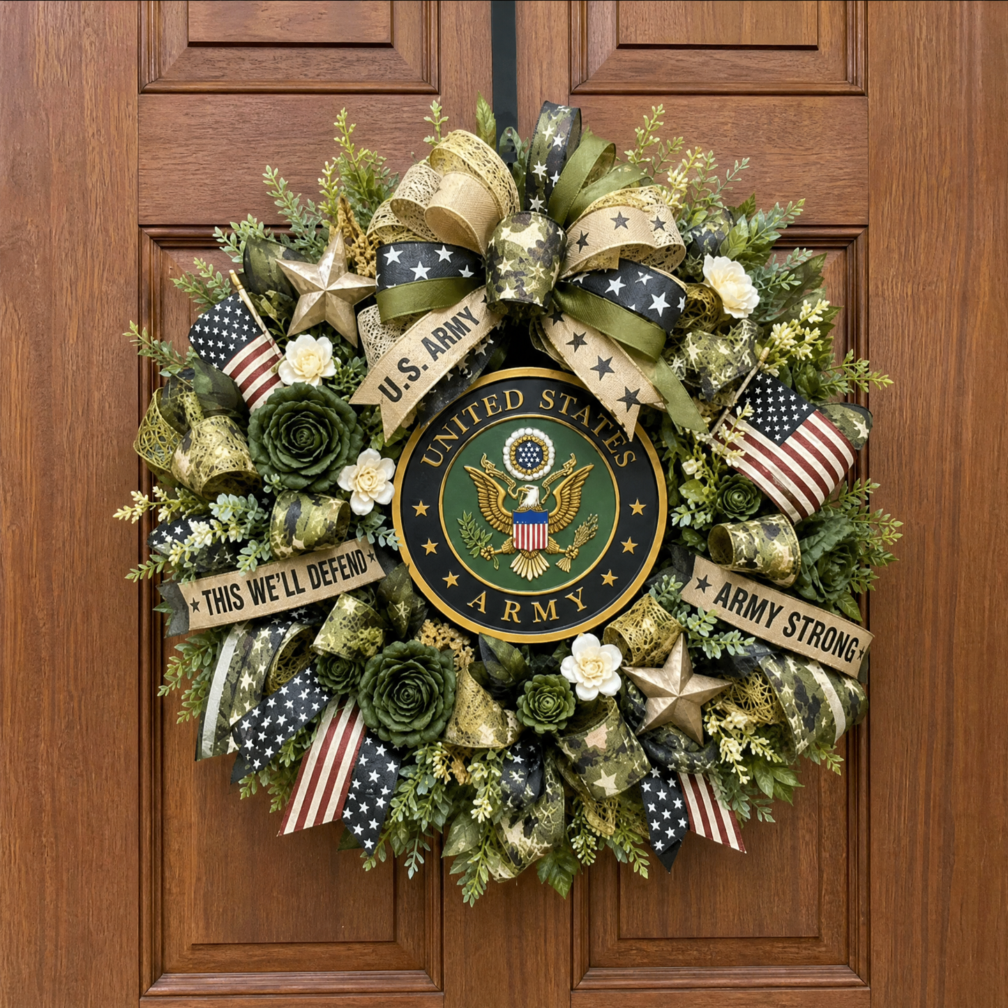 🇺🇸 Honoring Their Sacrifice: Handcrafted Military Wreaths 🎖️