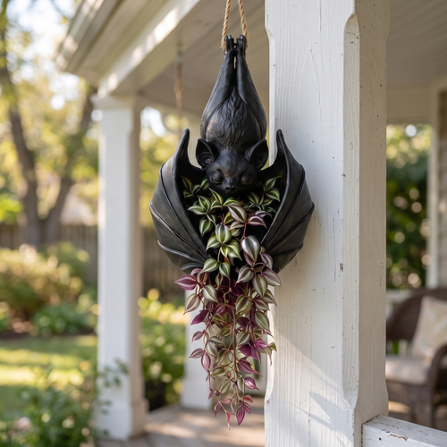 Nocturne Bloom Bat Planter