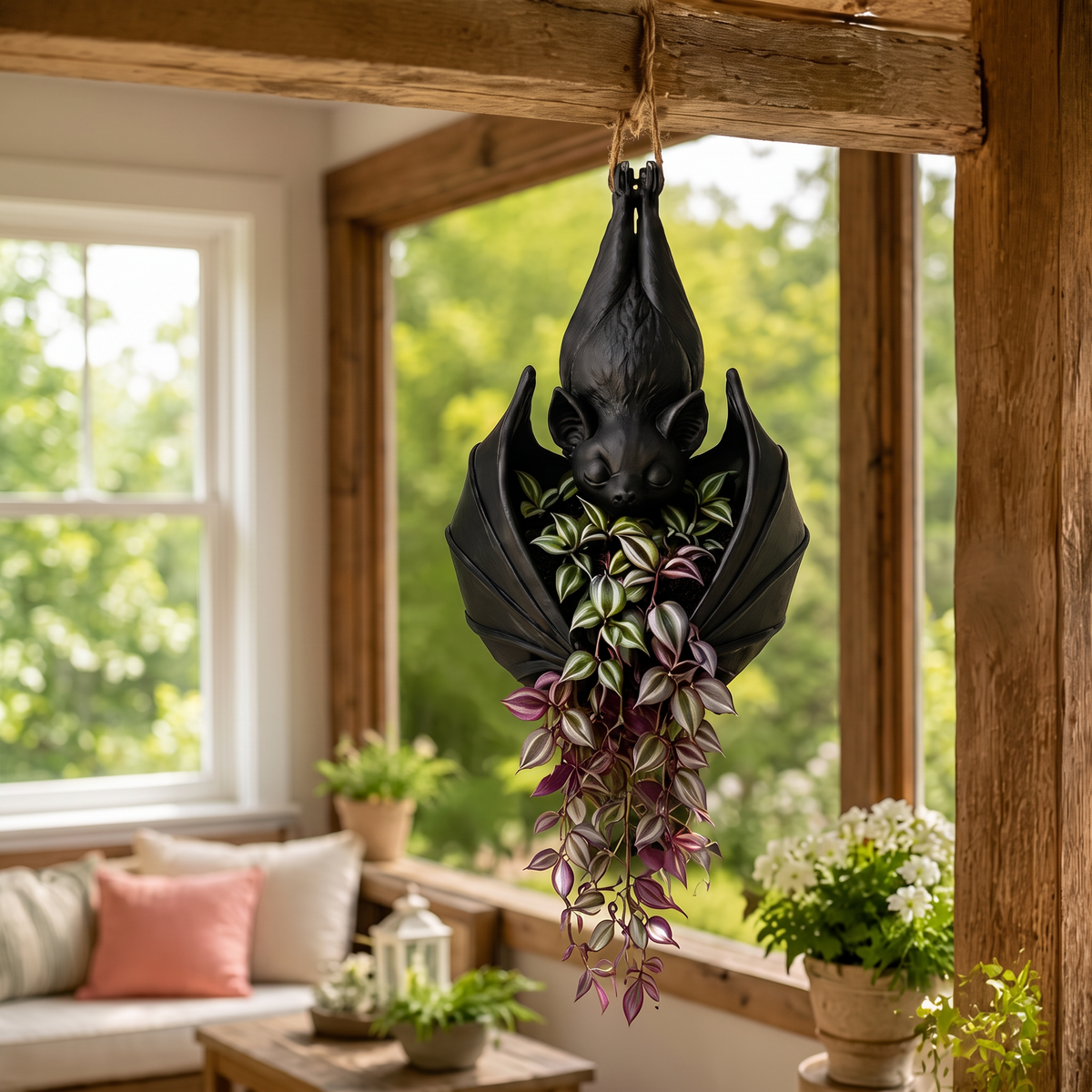 Nocturne Bloom Bat Planter