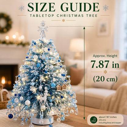DIY Beaded Christmas Tree Kit – Mini Crystal Bead Xmas Tree Craft Set