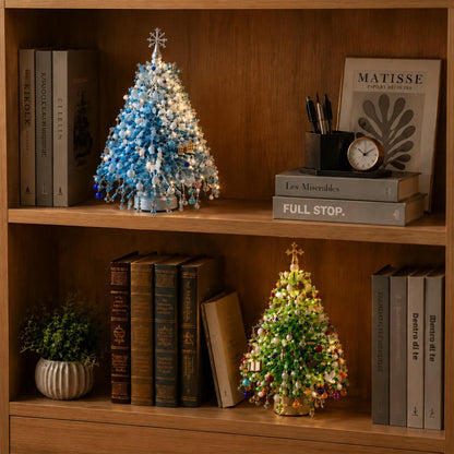 DIY Beaded Christmas Tree Kit – Mini Crystal Bead Xmas Tree Craft Set