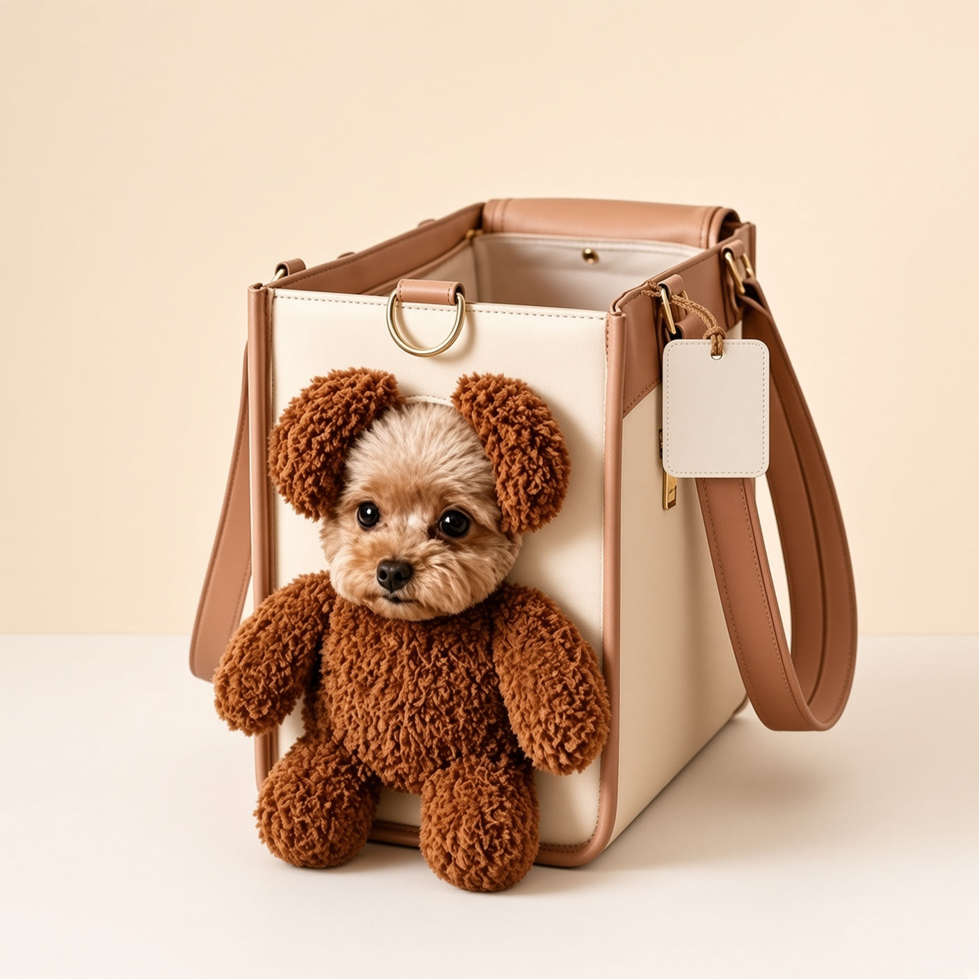 Teddy Bear Dog Carrier Bag