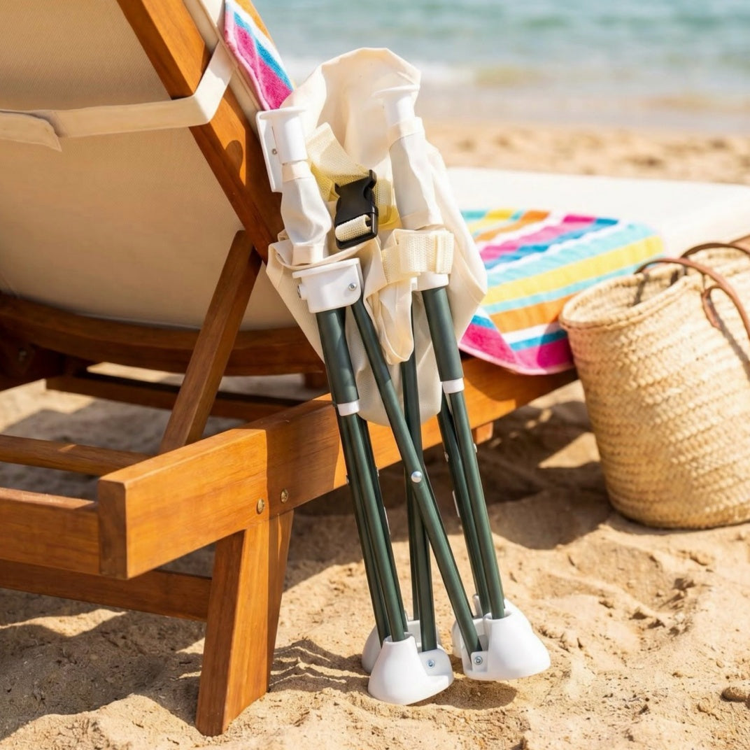 👶 Portable Baby Travel Seat | Feed Anywhere, Fold in Seconds