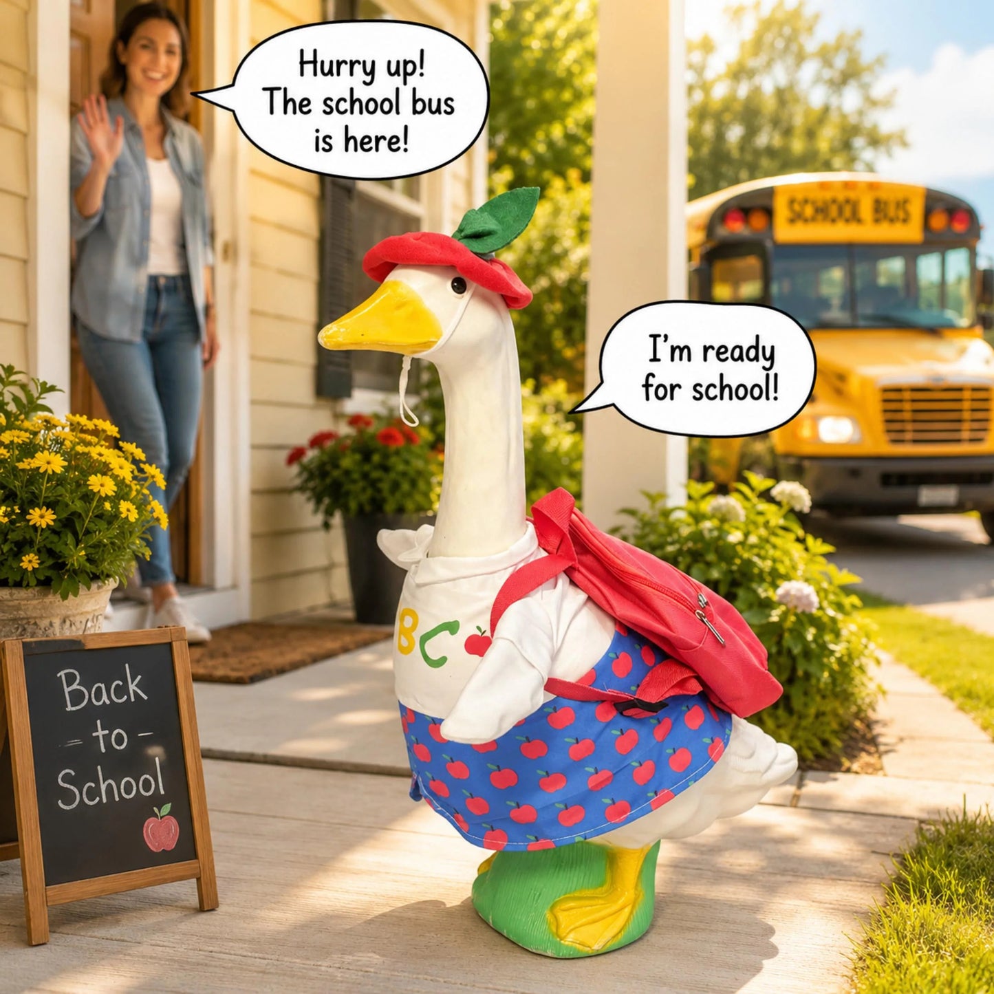 🍎 Back-to-School Goose Duo™ | A Sweet Welcome to a New School Year