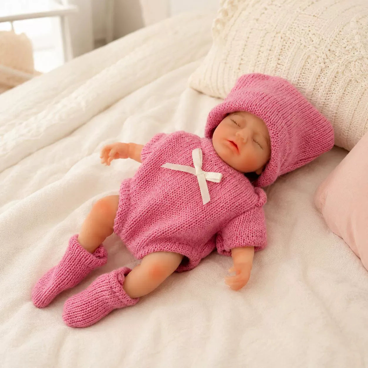 🍼 Pocket Baby™ 6" Handmade Mini Silicone Doll | Made For Little Moments Of Care