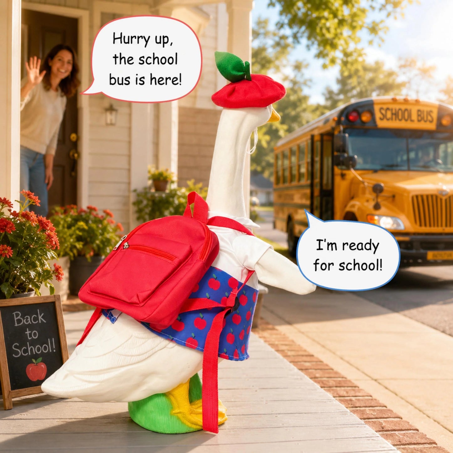 🍎 Back-to-School Goose Duo™ | A Sweet Welcome to a New School Year