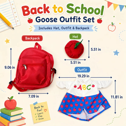 🍎 Back-to-School Goose Duo™ | A Sweet Welcome to a New School Year
