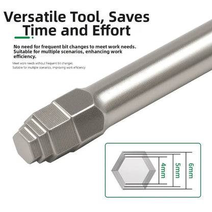 6-Piece Hex Driver Bit Set (K)