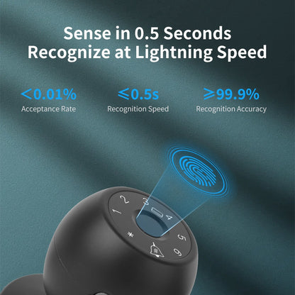 🔐 Tuya Bluetooth 5-in-1 Smart Fingerprint Door Lock