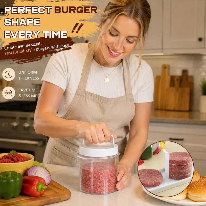 🍔 Perfect Patty Burger Press | Homemade Burgers Made Easy