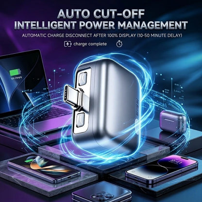 Protect Your Battery Every Night – Smart Auto Cut-Off USB-C Charger Adapter