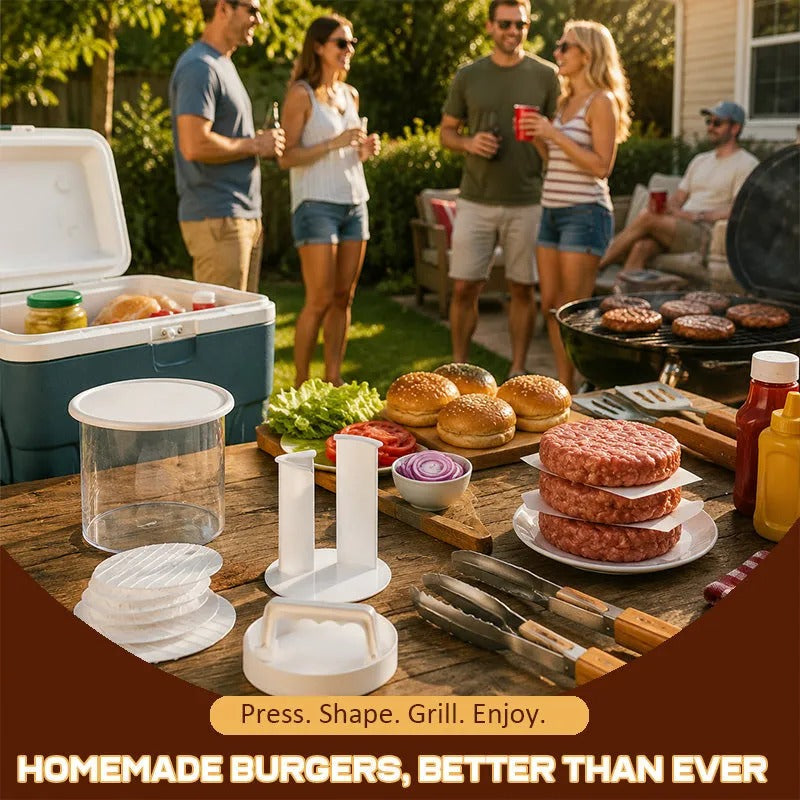 🍔 Perfect Patty Burger Press | Homemade Burgers Made Easy