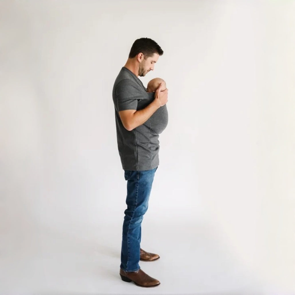 Valors™ DadCarry Baby Shirt – Keep Your Baby Close, Hands Free & Comfortable