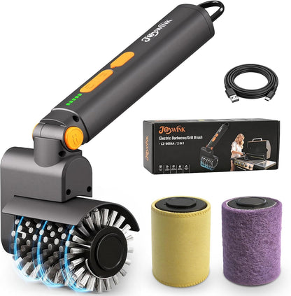 GrillMaster Pro™ Electric Grill Brush – Make Cleanup The Easiest Part Of BBQ