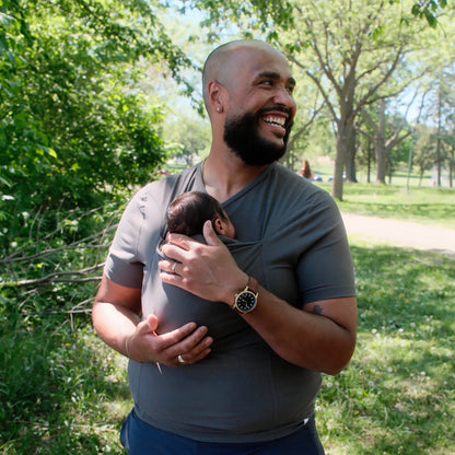 Valors™ DadCarry Baby Shirt – Keep Your Baby Close, Hands Free & Comfortable