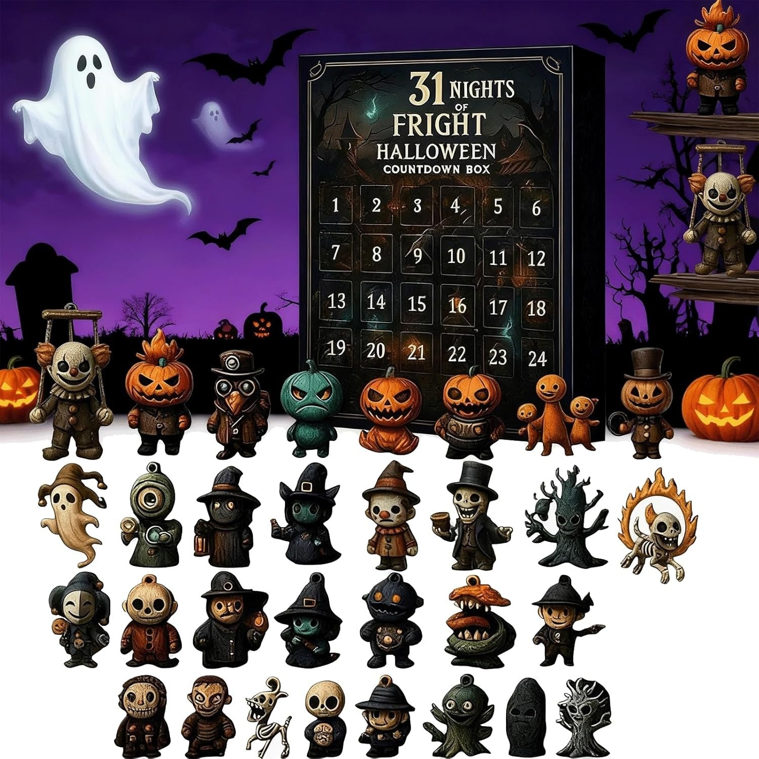 👻 24-Day Halloween Advent Calendar