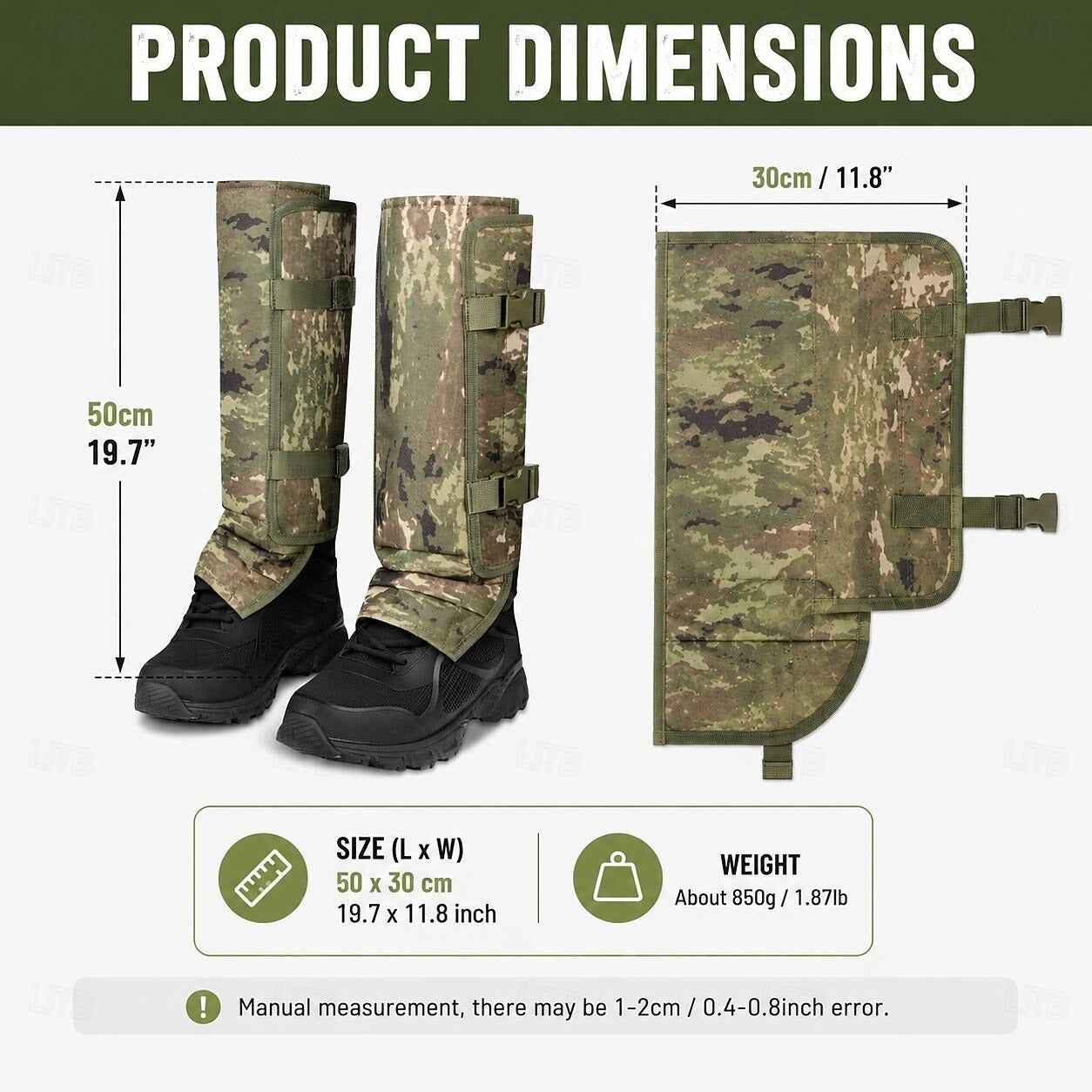 🐍 SnakeGuard™ Leg Gaiters | Walk Into The Wild With Confidence