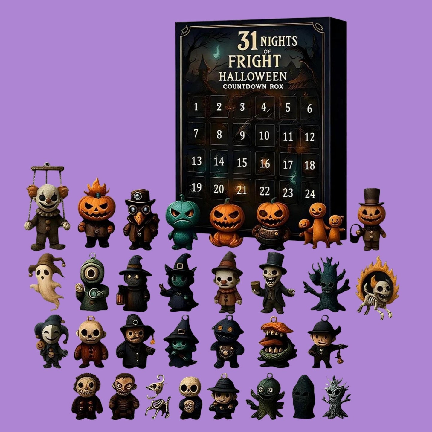 🎃 31 Nights of Fright™ Halloween Advent Calendar 2026 | A Spooky Surprise Every Day
