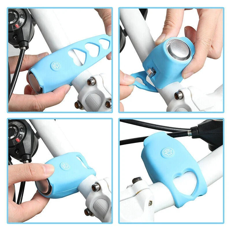 ⏳Time-Limited Special⏰🔊 Powerful Bike Horn – Switchable Multi-Tone Electronic Bell for Bikes 🚴
