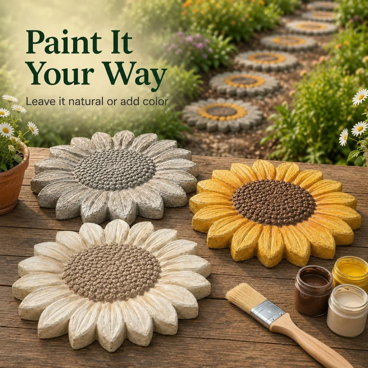 💥 Last-Day Sale - Garden Art Stepping Stone Mold