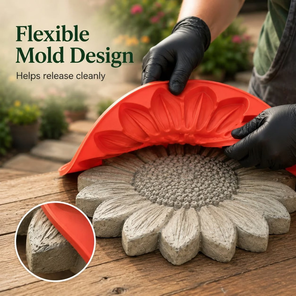 💥 Last-Day Sale - Garden Art Stepping Stone Mold