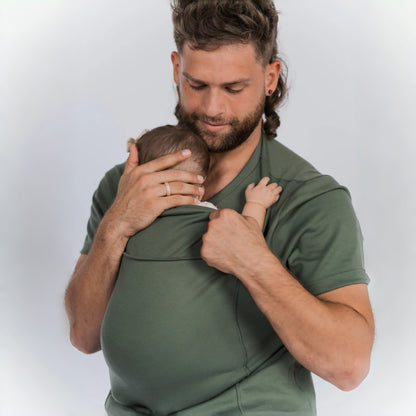 Valors™ DadCarry Baby Shirt – Keep Your Baby Close, Hands Free & Comfortable