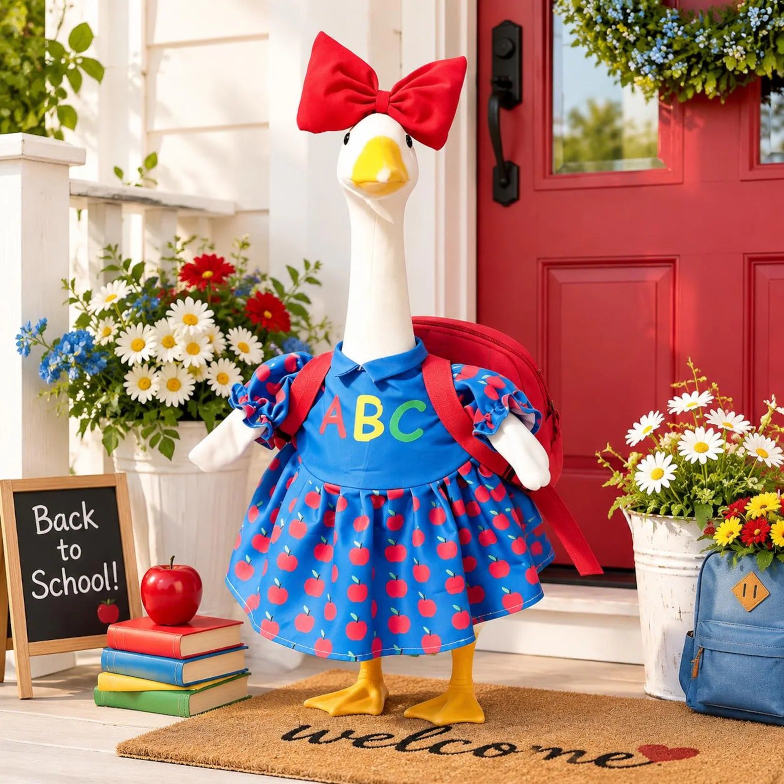 🍎 Back-to-School Girl