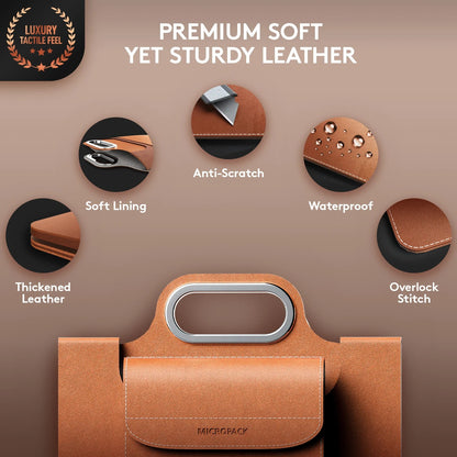 💻 WorkMate™ 5-in-1 Laptop Carrying Case with Wireless Charging Stand