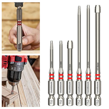 6-Piece Hex Driver Bit Set (K)