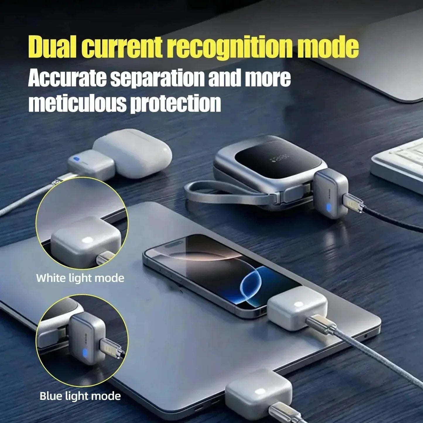 Protect Your Battery Every Night – Smart Auto Cut-Off USB-C Charger Adapter