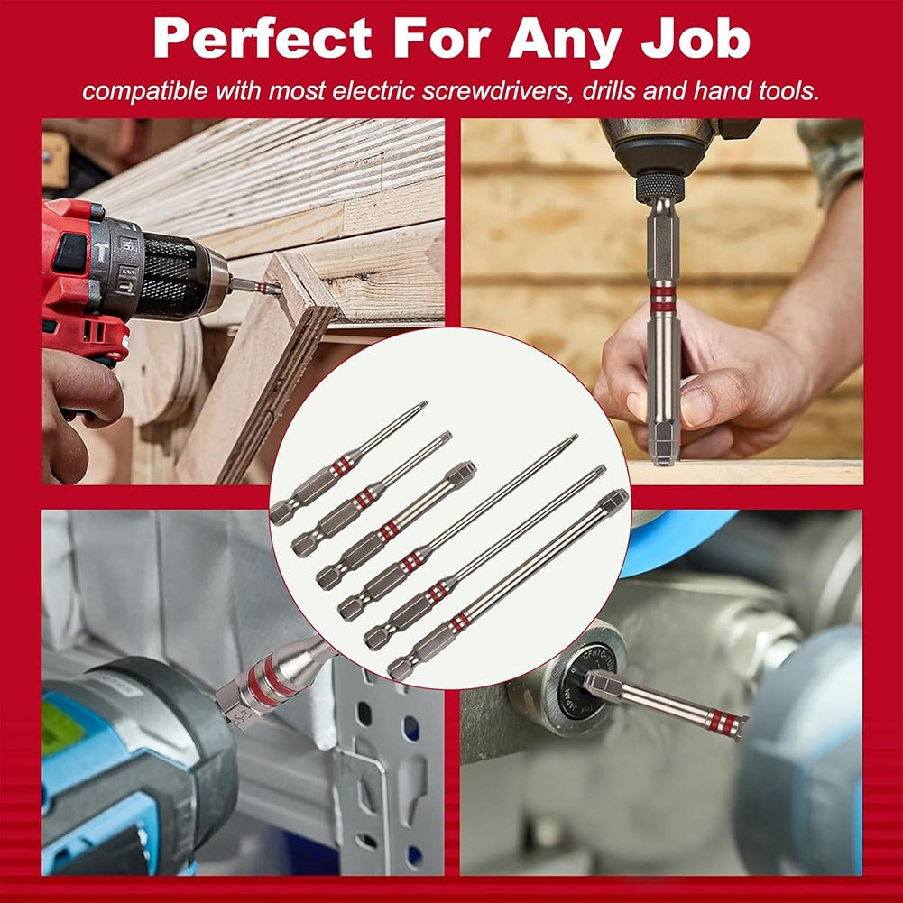 6-Piece Hex Driver Bit Set (K)