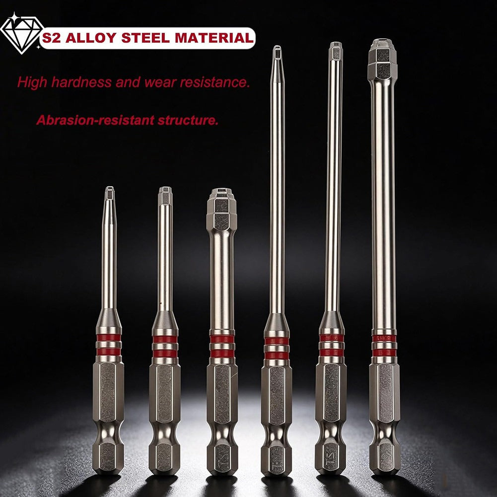 6-Piece Hex Driver Bit Set (K)