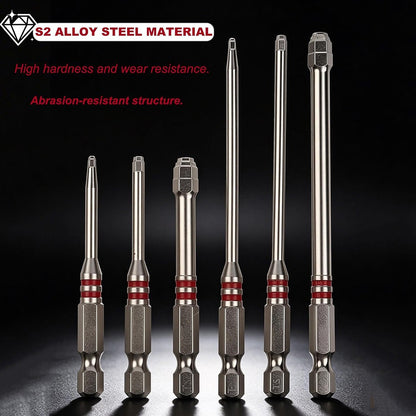 6-Piece Hex Driver Bit Set (K)
