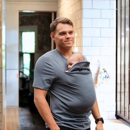 Valors™ DadCarry Baby Shirt – Keep Your Baby Close, Hands Free & Comfortable