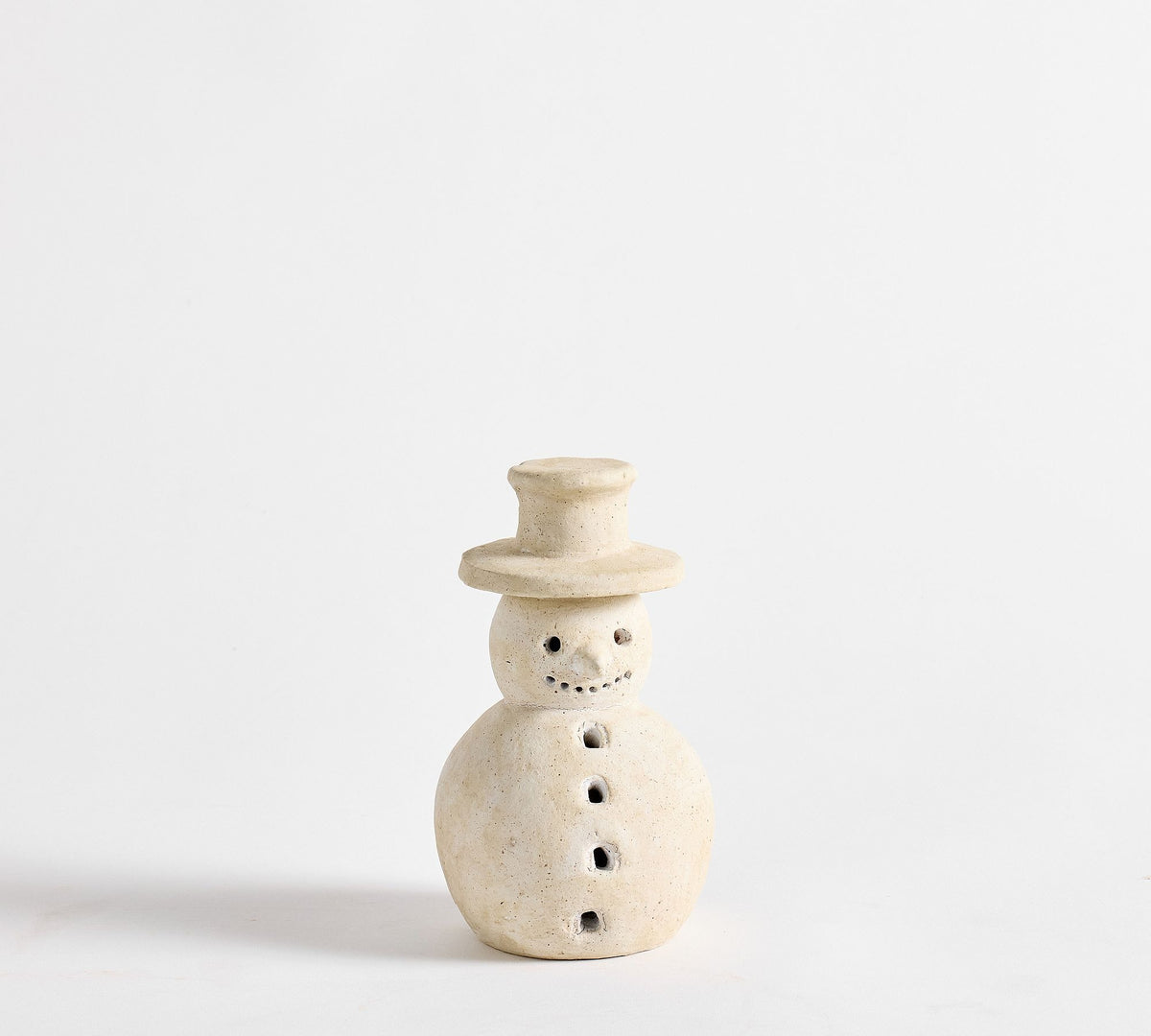 🔥Christmas Sale🎁Christmas Handmade Terracotta Snowman Figurines