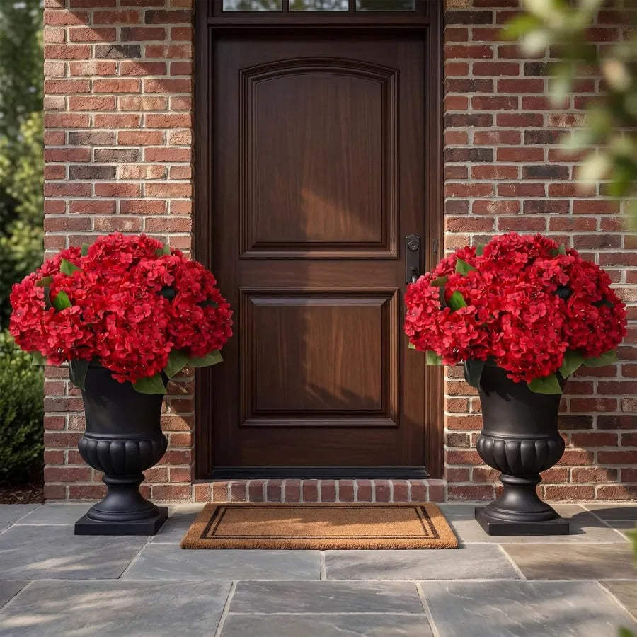 💥Buy 2 Free Shipping💐Artificial Outdoor Hydrangea Flowers - UV resistant, Waterproof, Windproof