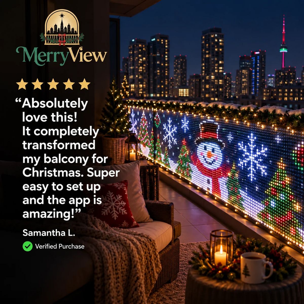 🎅DIY Programmable Curtain Lights | Create Anything. Light Up Everything. ✨