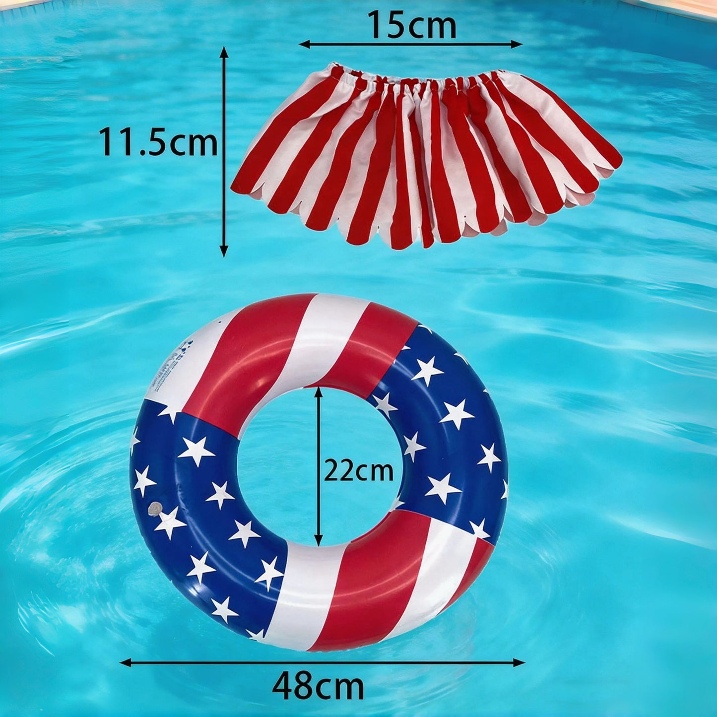 🦢America's Favorite Porch Goose Outfit – Complete 4th of July Beach Party Look🇺🇸
